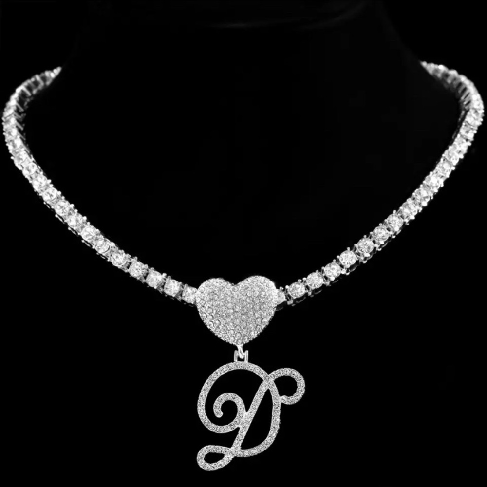 Letter D necklace
